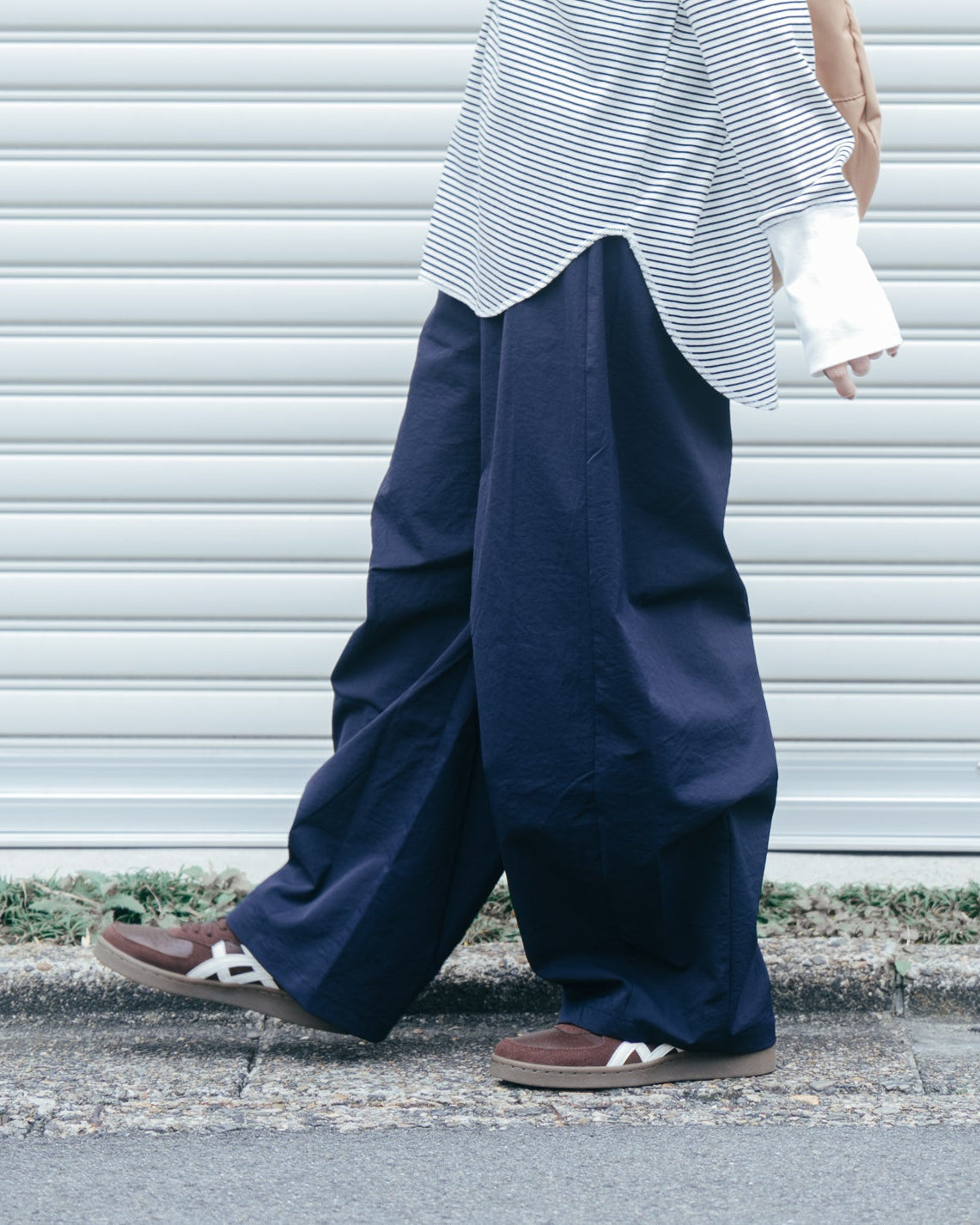 酷女孩防水抗皺彎刀褲 | 藏青